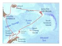 南極旅行記：　南極大陸、サウスジョージア島、フォークランド諸島のクルーズ